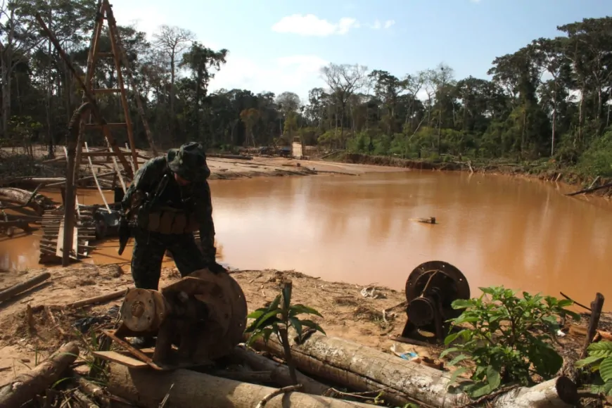 Peru seizes mercury cargo in battle against illegal gold mining
